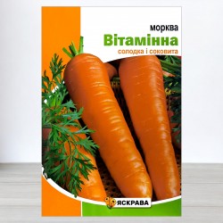 Насіння моркви Вiтамiнна, 20г, ТМ Яскрава